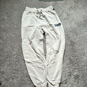Alphalete Very Terry off white sz M jogger